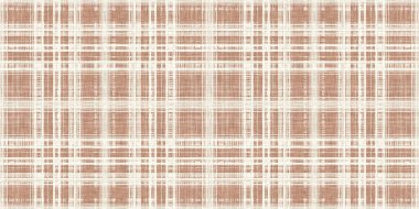 Asgari kahverengimsi keten kumaşlı, pürüzsüz sınır. Unisex Country Cottage 'ın pankart baskısı düz pamuk arka plan.