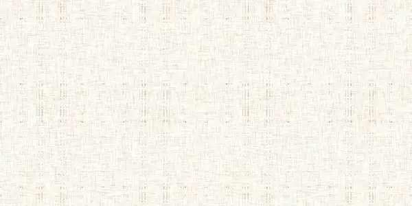 Minimal brown tartan linen seamless border. Banner print of unisex country cottage plain cotton plaid background.