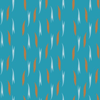 Modern mavi soyut biçimlendirilmiş vektör basit grafik tasarımı kusursuz desen. Duvar kağıdı arka plan fayansları için cinsiyetsiz erkeksi şekiller.