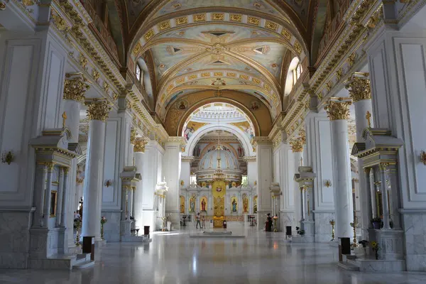 Odesa Ucrania 2019 Odesa Catedral Salvador Transfiguración —  Fotos de Stock