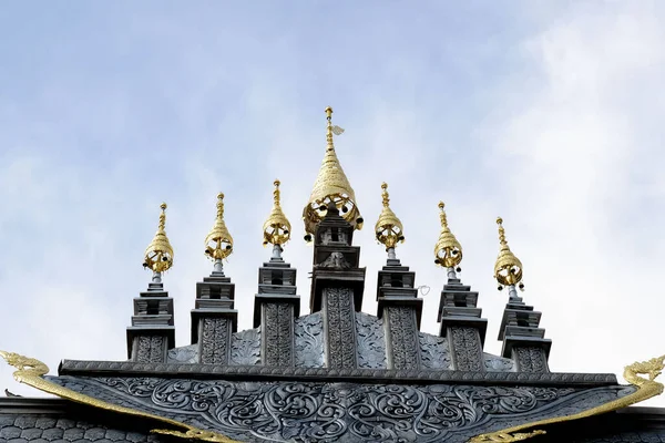 Ασημένιο Ιερό Στο Wat Srisupan Chiang Mai Ταϊλάνδη — Φωτογραφία Αρχείου