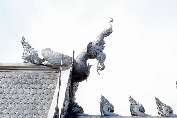 Wat Srisuphan Chiang Mai Norte Tailândia Igreja Construída Partir Prata — Fotografia de Stock