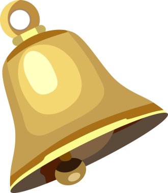 Big Bell Sound Music Instrument Vector