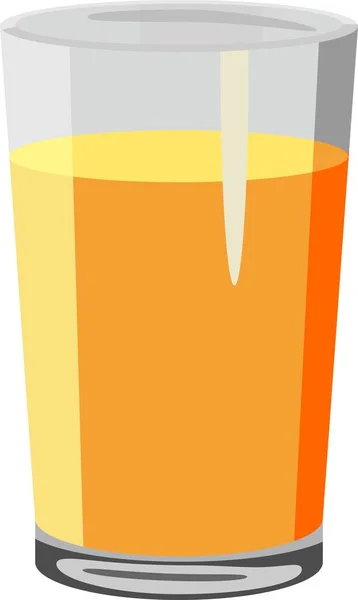 Vector Bebida Zumo Naranja — Vector de stock