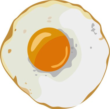 Kızarmış yumurta besin taşıyıcısı