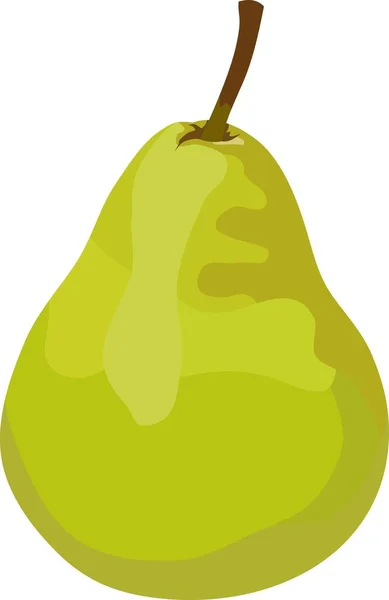 Pear Fruit Plant Vector — Stock Vector