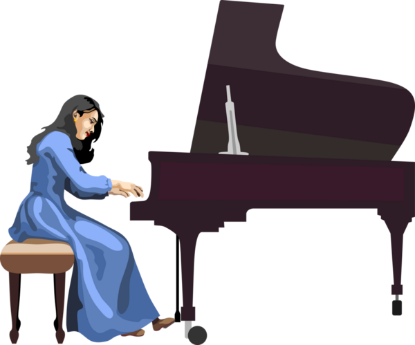 Piyanist Piyano Müzik Enstrümanı