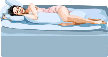 Güzellik Seksi Uyuyan Kız Vektörü