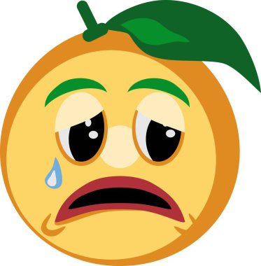 Üzgün Turuncu İfade