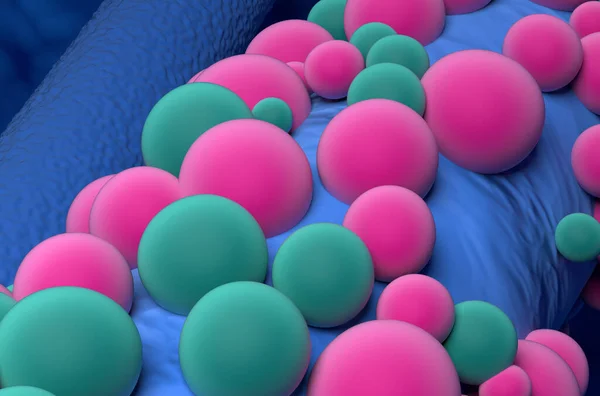 Nervios Dañados Vuelven Crecer Con Tubo Polímero Proteína Vista Primer —  Fotos de Stock