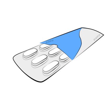 Basit bir çizim üst görünümü, striptiz kulübüne 2 hap.