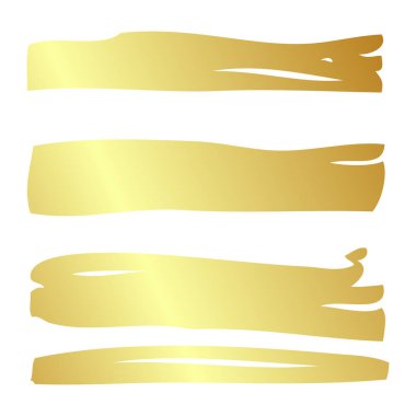 Basit el çizimi vektörü altın veya altın kare çerçeve karalama