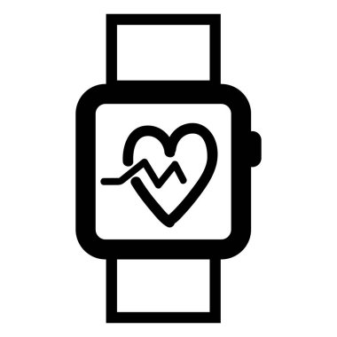 simple vector square smartwatch