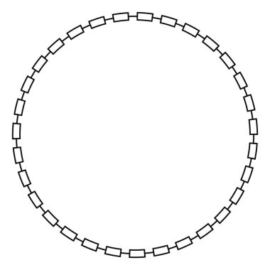 Vector Black Circle Sertifika Çerçevesi, Plakkart Go Xi Fat Cai, Imlek Moment veya diğer Çin bağlantılı