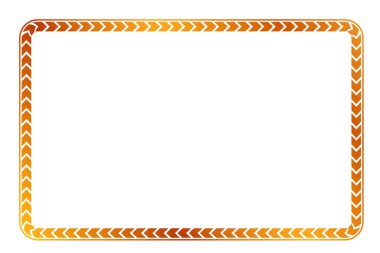 Sertifika, Plakkart veya element tasarımı sınır için basit vektör altın temel şekli