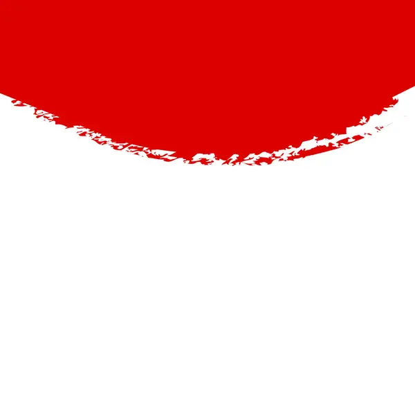 Semplice Vettore Quadrato Sfondo Bianco Pastello Rosso Bianco Indonesia Celebrazione — Vettoriale Stock