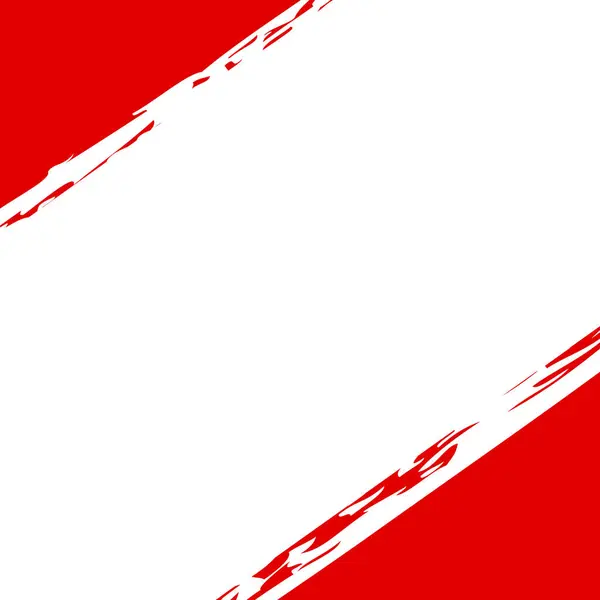 Arrière Plan Carré Rouge Blanc 08A — Image vectorielle