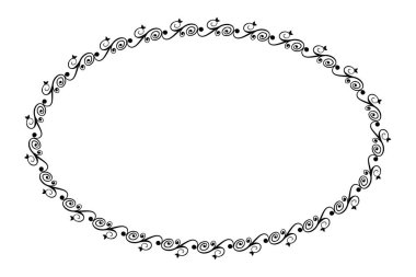 Çiçek Sınırı - Oval 09A