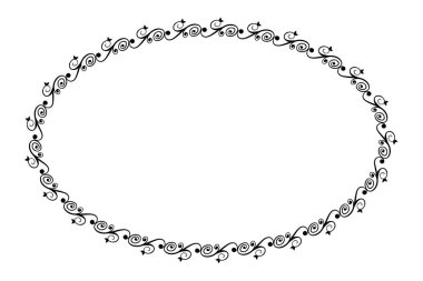 Çiçek Sınırı - Oval 09A