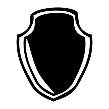 Basit vektör karalama el çizimi, rozet 