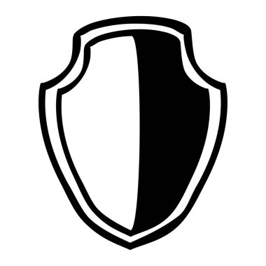 Basit vektör karalama el çizimi, rozet 