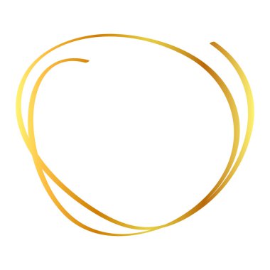 Çerçeve - Çoklu Satır - Skeç - Altın - 01 02B