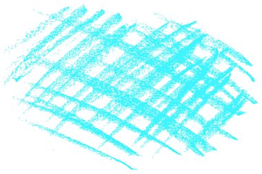 Arkaplan için basit el çizimi çizimi mavi vektör çapraz çizgi pastel boyası