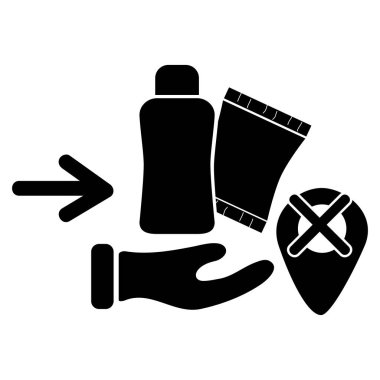 dağıtım takibi, basit vektör illüstrasyonu, el ele tutuşmak veya bir şeyler getirmek