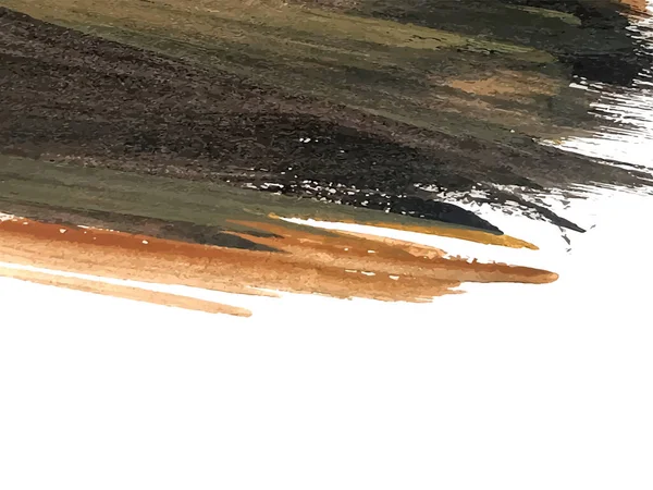 Bunte Aquarell Pinselstrich Abstrakten Hintergrund Vektor — Stockvektor