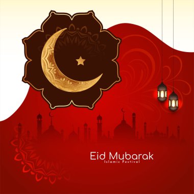 Dini İslami Kurban Festivali arka plan tasarım vektörü