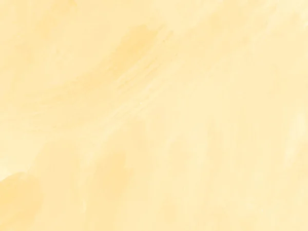 Анотація Дизайну Акварельних Пензлів Вектор Якого Жовтого Фону — стоковий вектор