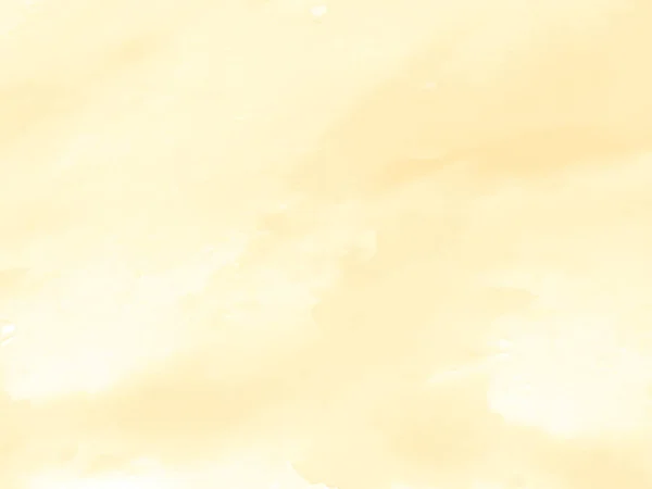 Мягкий Желтый Цвет Кисти Мазок Текстуры Элегантный Вектор Фона — стоковый вектор