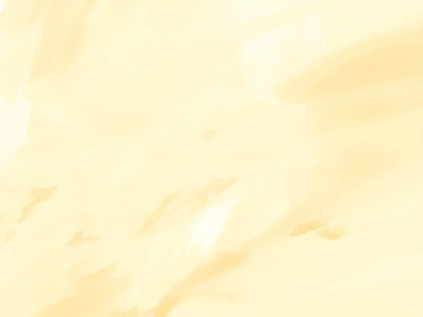 柔らかい黄色の水彩テクスチャの背景ベクトル — ストックベクタ
