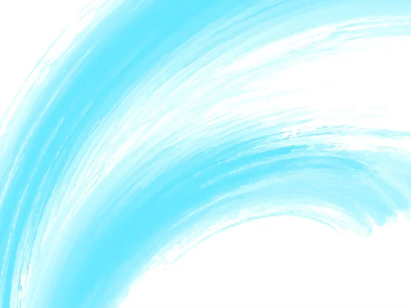 Abstrait Bleu Watrcolor Coup Pinceau Fond Vecteur — Image vectorielle