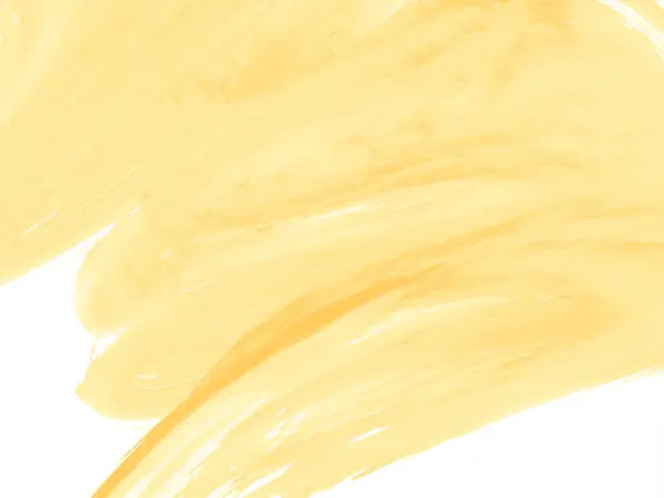 Анотація Жовтого Акварельного Пензля Інсульту Дизайн Фон Вектор — стоковий вектор