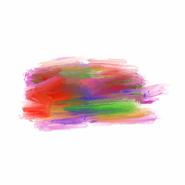Абстрактный Вектор Цветового Рисунка Кисти — стоковый вектор