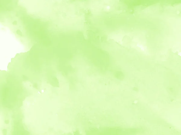 Современный Мягкий Зеленый Вектор Акварели — стоковый вектор