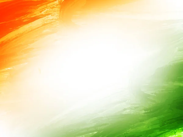 Ινδική Σημαία Θέμα Ημέρα Ανεξαρτησίας 15Η Αυγούστου Γιορτή Φόντο Διάνυσμα — Διανυσματικό Αρχείο