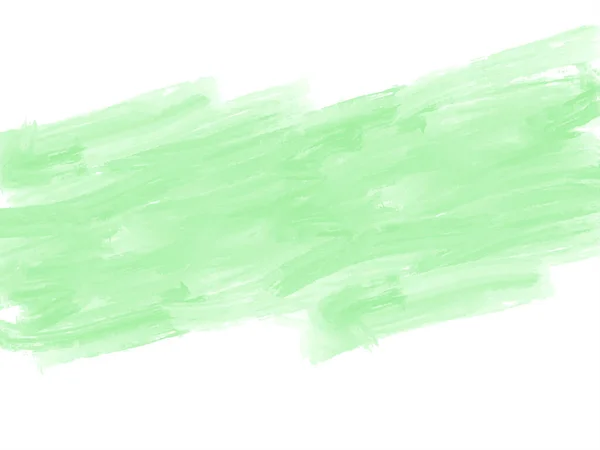 Декоративный Мягкий Зеленый Акварельный Штрих Дизайн Вектор Фона — стоковый вектор