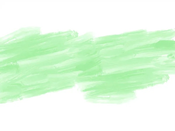Декоративный Мягкий Зеленый Акварельный Штрих Дизайн Вектор Фона — стоковый вектор