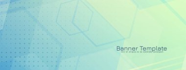 Dekoratif geometrik biçim modern iş afişi şablon vektörü