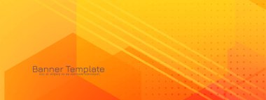 Modern çokgen geometrik biçim sarı iş sancak vektörü