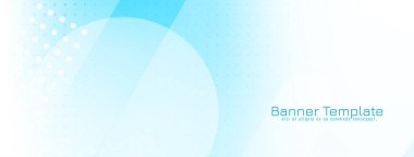 Soyut geometrik tasarım modern mavi renk sancak vektörü