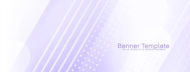 Yumuşak menekşe rengi geometrik tasarım modern iş sancak vektörü