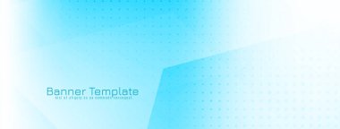 Soyut geometrik tasarım modern mavi renk sancak vektörü