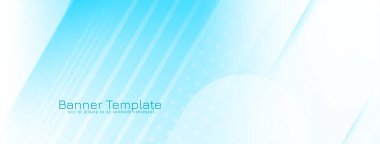 Soyut geometrik tasarım modern mavi renk sancak vektörü