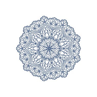 Güzel mandala tasarımı klasik arkaplan vektörü