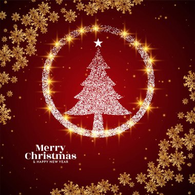 Modern Mutlu Noeller festivali stil tasarım vektörü