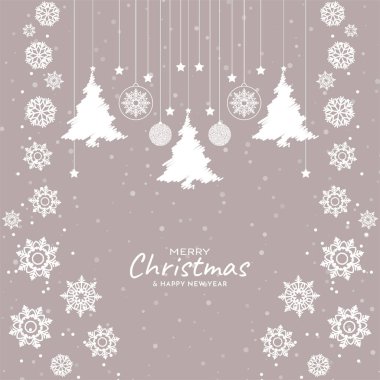 Modern Mutlu Noeller festivali zarif arka plan tasarım vektörü