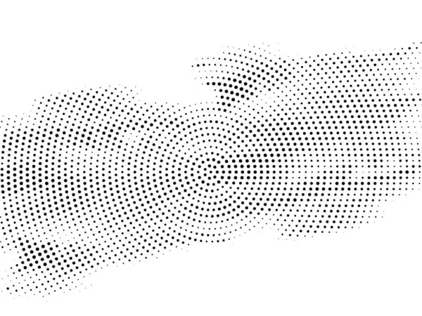 Абстрактний Сучасний Круглий Напівтоновий Дизайн Вектор Фону Стокова Ілюстрація
